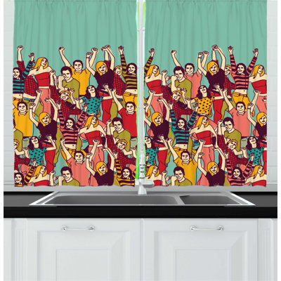 Tailored Kitchen Curtain
