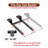 60” Pallet Forks, 2000Lbs Clamp On Pallet Forks