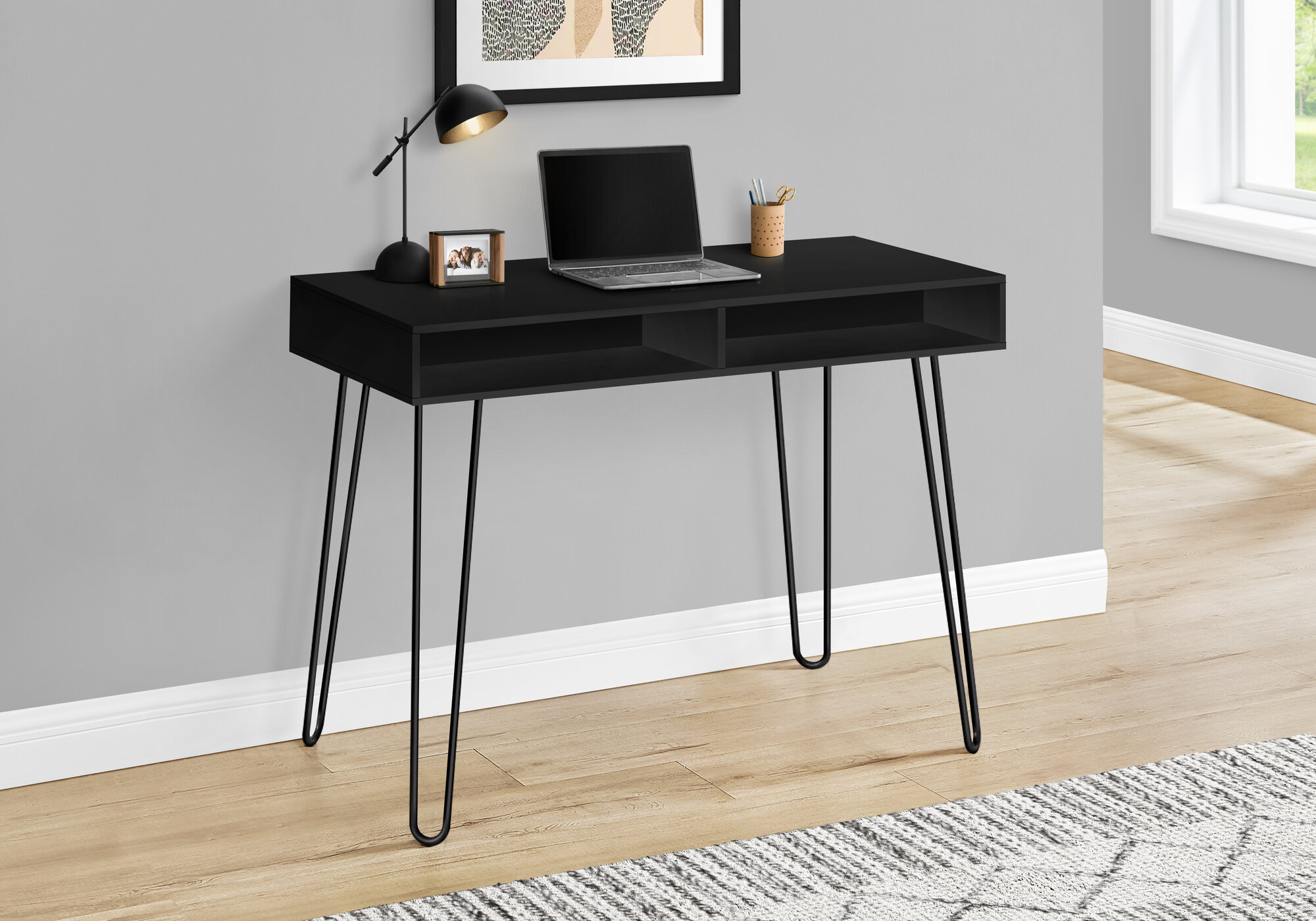 Dormitory Study Desk Home Office Furniture Desktop Desk Table With Drawers  Notebook Computer Bedside Desk Storage Organizer