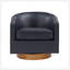 Fauteuil d'appoint pivotant large 29 po Asmi-12049781