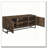 Chase Rustic Oak 2-Door TV console