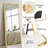 Full Length Mirror, Floor Mirror Standing Hanging Or Leaning Against Wall, Suitable For Bedroom-97653457-97653456