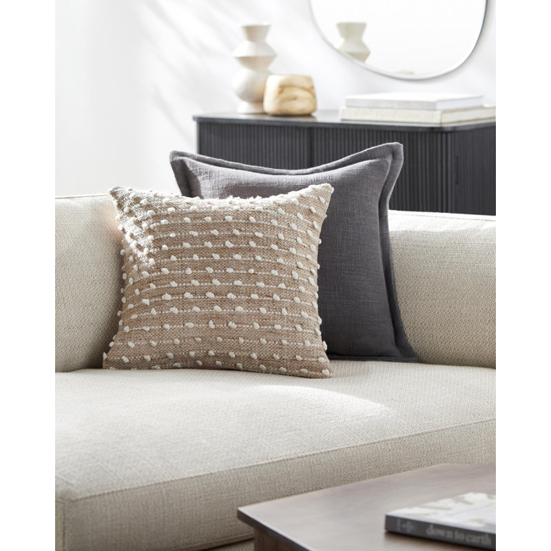 Imani Sequined Throw Pillow, 22" x 22", Pillow Cover Only - No Insert