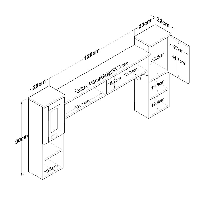 Locelso Floating Shelf