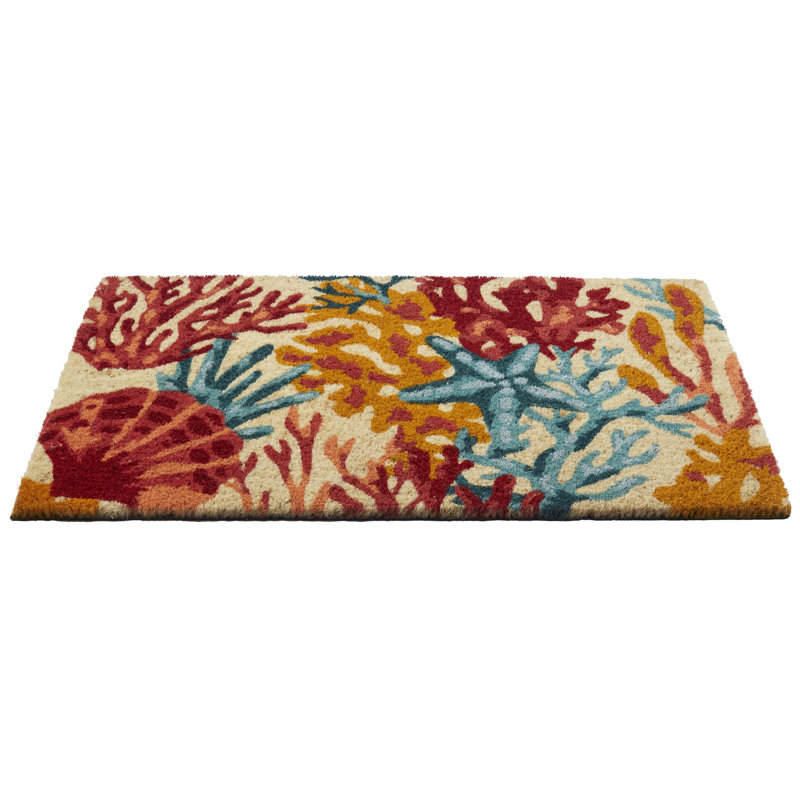 Coral Garden Outdoor Doormat