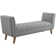 Modway Haven Tufted Button Upholstered Fabric Accent Bench