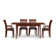 Sarah 4 - Person Solid Wood Top Four Leg Dining Set