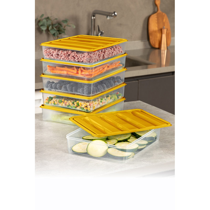 Ensemble de boîte de rangement, Orange