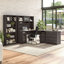 Ensemble de bureau d'ordinateur en L 5 pièces Shelonda-1162520686