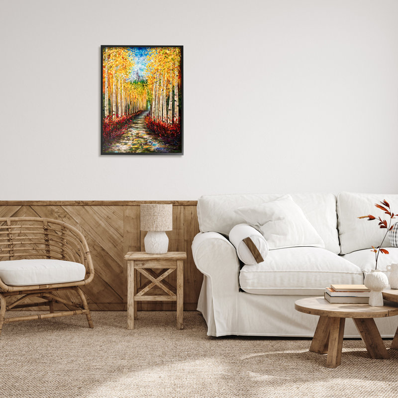 «Stupell Industries Modern Birch Grove», peinture sur toile par Lena Owens, H 30 po x l 24 po x P 1,5 po