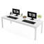 Bureau d'ordinateur extra long double 78,74 po Pallas pour poste de travail-918720267