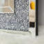 Large Silver Crushed Crystal Full Length Mirror