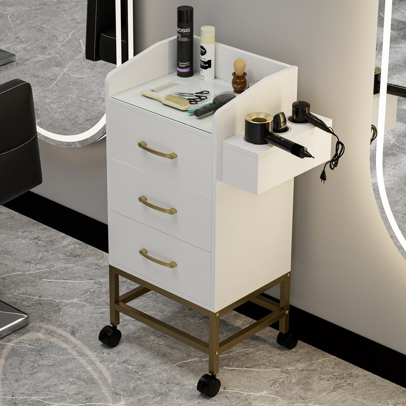 Chariot de rangement Beauty Adaysia, Blanc