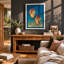 Anatomical Hearts Modern - Framed Print-838398499-838398497
