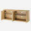 Buffet à rayures verticales en bois-979957202