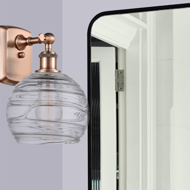 Katelin Armed Sconce, Bulb Not Included, Antique Copper