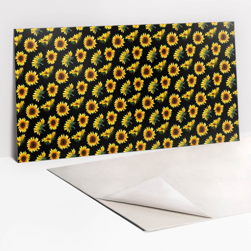 Atsunori 50 x 100cm PVC Tile in Yellow
