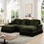 Upholstered 29.49 " Chenille Sectional