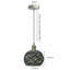 Adirondack 1 - Light Black Single Pendant