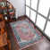 Crayton Machine Made Polyester Area Rugs - Red Color, Oriental Design, Low Pile Machine Made Area Rugs for Living Room, Bed Room