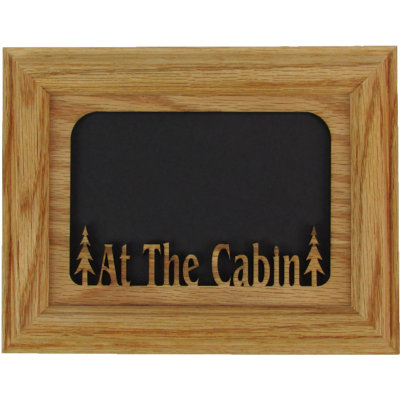 Oak Solid Wood Picture Frame with Mat