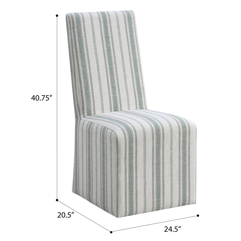 Chaise rembourrée avec roulettes