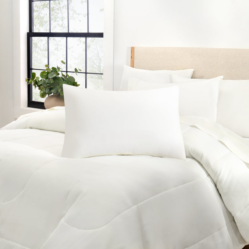 King White Organic Microfiber 7-Piece Bed in a Bag Set