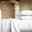 Ensemble de draps 100% satin de coton à densité de tissage 800 fils Threadmill-983968805-1046690356