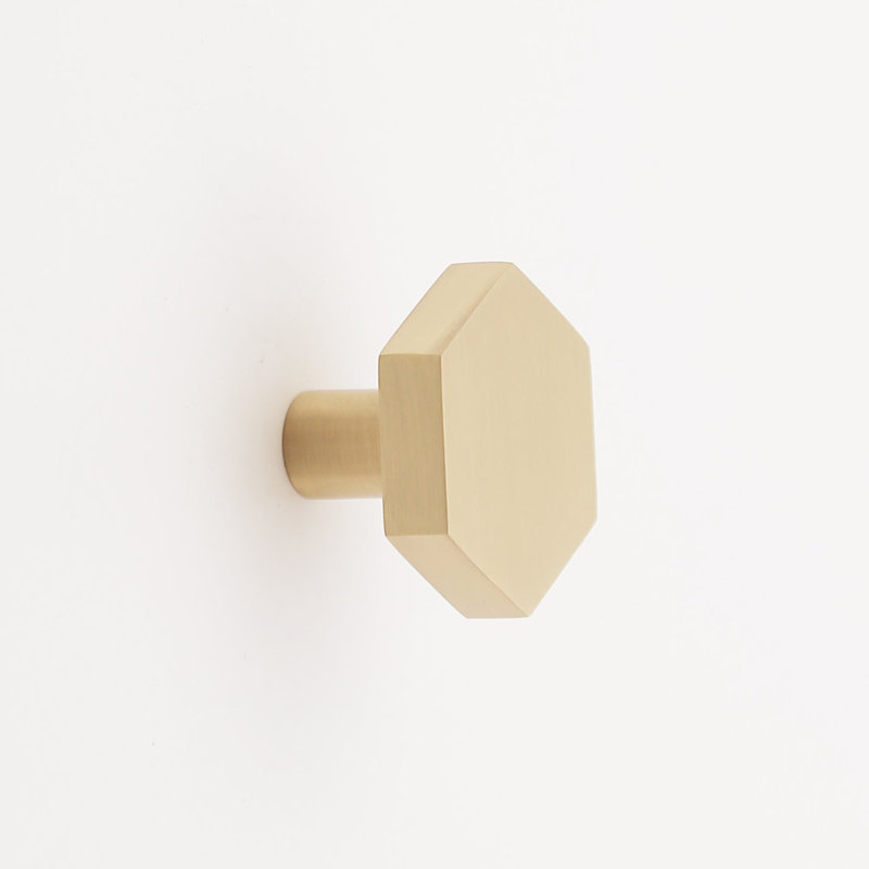 Poignée d'armoire Madelyn Carter Abigail, Laiton satiné, 1 1/2″