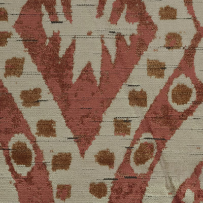 Seraphina - A Large Scale Modern Cut Velvet Upholstery Fabric By The Yard