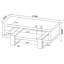 Table basse avec tablette Garven-880359366