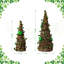 Ensemble de 2 arbres de table 16 "en rotin St. Patrick's Shamrock and Berries