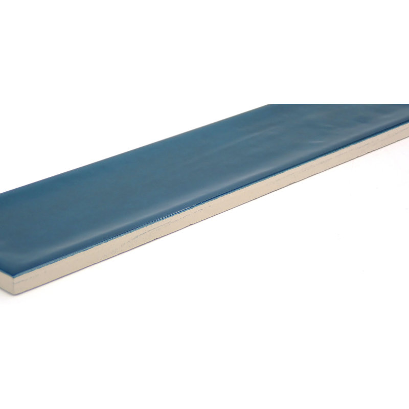 Raku 3 In. X 12 In. Glossy Ceramic Wall Tile (6.3 Sq. Ft./Case), Blue 