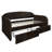 Corduroy Twin Size Daybed with Two Metal Drawers Velvet-1551371923