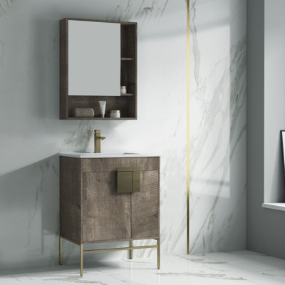 Ensemble de meuble-lavabo simple 24 po Carr