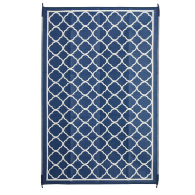 Performance Navy Outdoor/Indoor Area Rug