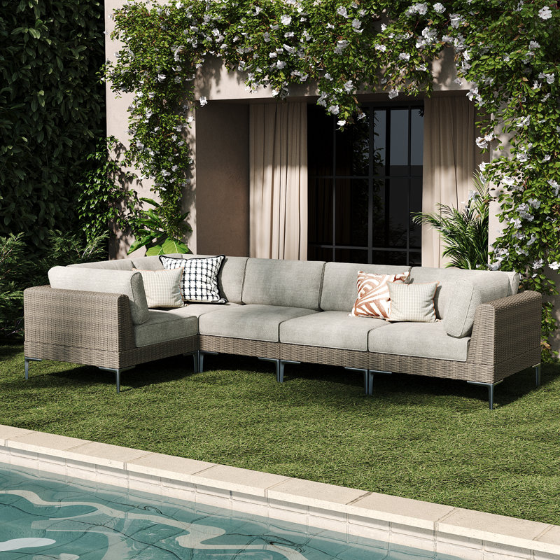 Sectional Seating Group, Beige