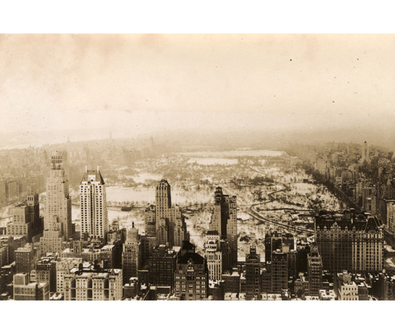 New York, Central Park - 1935, H 16 po x l 24 po