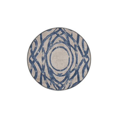 Machine Washable Gray Area Rug
