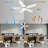 Mintun 48'' Flush Mount Ceiling Fan with Light-645014212