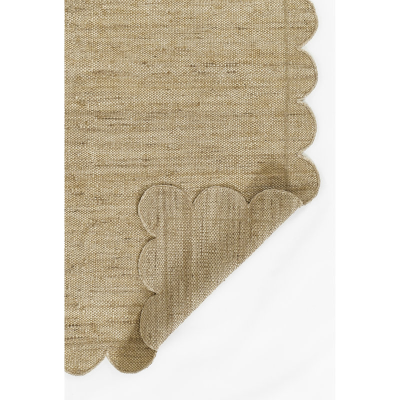 Pure Salt By Momeni Parikia Hand Woven Jute Natural Area Rug 8' X 11', Round 8'