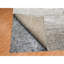 Tapis oriental taupe chaud 9 pi 1 po x 11 pi 10 po, de couleur unie, doux au toucher, en soie pure Sari, noué à la main