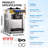 VEVOR Countertop Soft Serve Ice Cream Maker