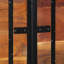 Headboard Solid Wood Reclaimed And Iron-766766693