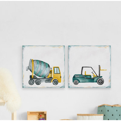 Transportation 2 - Piece Canvas Art