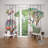 Colne Semi Sheer Curtain Pair-820181845