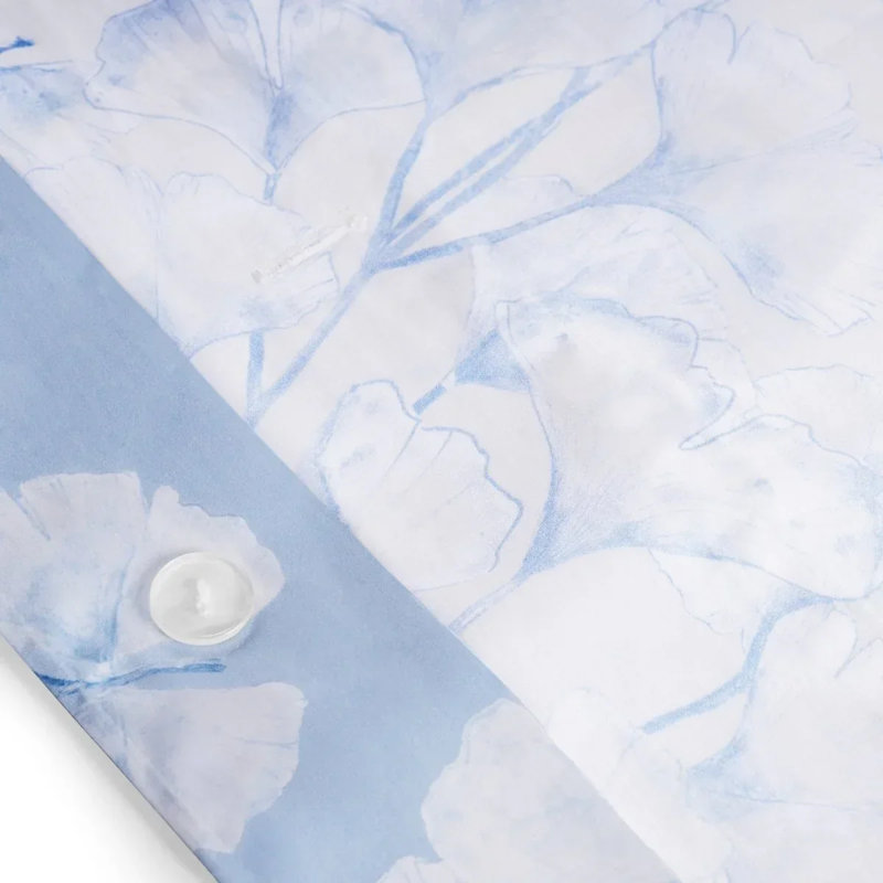 Butterfly Gingko Duvet, King, Sky