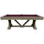 Brazos River Weathered 8' Slate Pool Table with Professional Installation Included-38223683-40361779-110872084