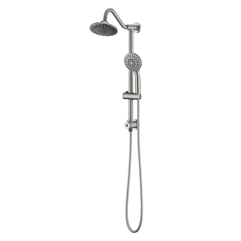 Système de douche complet, Nickel brossé