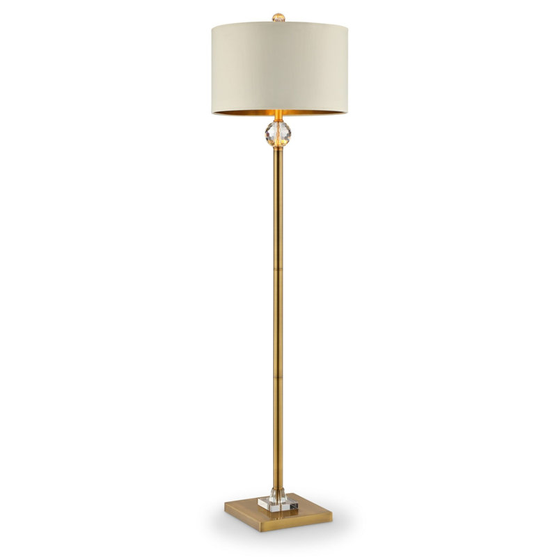 63.25'' Gold Traditional Floor Lamp